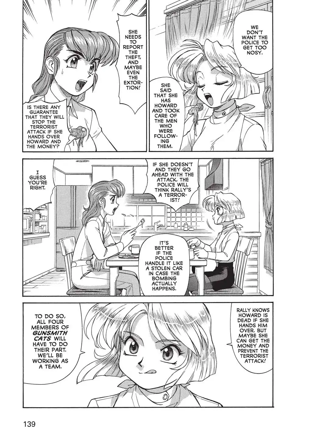 Gunsmith Cats Burst Chapter 5 11